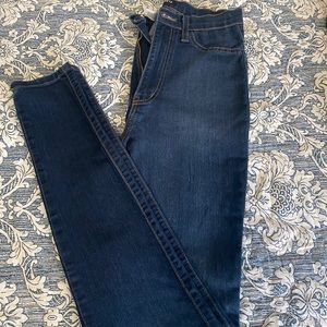 Fashion nova high waist super skinny jeans.